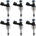 JDMON Fuel Injectors Replacement for Chevy Equinox Camaro Impala GMC Terrain Cadillac CTS ATS Buick LaCrosse 3.6L 2012 2013 2014 2015 ‎12634126 FJ1157 6Pcs