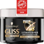 Gliss Mask Ultimate Repair Anti-Damage 6.1 Ounce Jar (180ml)