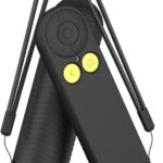 Nex Silicone Case Cover for Playground Game System Remote, Anti Slip Shockproof Protective Sleeve with Lanyard (Black)