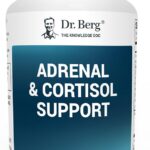 Dr. Berg Adrenal & Cortisol Capsules - Adrenal Supplement & Cortisol Manager - Mood, Focus, Relaxation and Stress Support - Adrenal Supplements with Ashwagandha Extracts - 60 Capsules