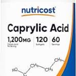 Nutricost Caprylic Acid 1200mg, 120 Softgels