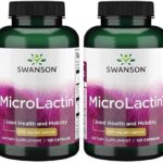 Swanson Microlactin 500 Milligrams 120 Capsules (4 Pack)