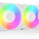 ARCTIC Liquid Freezer III Pro 360 A-RGB (White) - AIO CPU Cooler, 3 x 120 mm Water Cooling, 38 mm Radiator, PWM Pump, VRM Fan, AMD AM5/AM4, Intel LGA1851/1700 Contact Frame - White