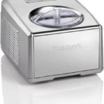 كويزنارت ماكينة صنع الايس كريم الايطالية ICE100E، سعة 1.5 لتر، فضي