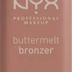 NYX PROFESSIONAL MAKEUP Matte Buttermelt Bronzer, Longwear Face Makeup with Up to 12 Hours of Wear, Vegan Formula - Deserve Butta (Light Medium Cool)