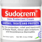 Skin Protectant Cream - Diaper Rash Cream for Baby – Soothes, Treats, and Protects, For the Relief, Treatment, and Prevention of Diaper Rash, 15.29% Zinc Oxide – 4.4oz