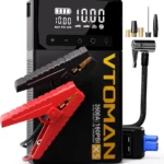 VTOMAN X5 Jump Starter with Air Compressor, 3500A Portable Car Battery Booster (Up to 9L Gas/8L Diesel Engines) with 160PSI Digital Tire Inflator, 12V Lithium Battery Jump box with Type-C Quick Charge
