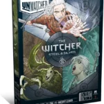 Restoration Games, Unmatched The Witcher Steel & Silver - Strategy Fighting Board Game - for 2 Players and Ages 9+