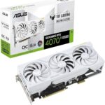 اسس تي يو اف جيمنج جيفورس RTX 4070 Ti سوبر بي تي اف اصدار كسر سرعة المعالج 16GB GDDR6X (انفيديا DLSS 3، (GC-HPWR) اصبع ذهبي، منفذ PCIe 4.0، 2X HDMI 2.1a، 3X منفذ عرض 1.4a،