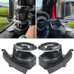 MIKKUPPA Car Cup Holder Compatible with 2018-2024 Jeep Wrangler JL & Jeep Gladiator JT Interior Accessories, Left & Right Side