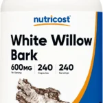 Nutricost White Willow Bark 600mg, 240 Capsules - Vegetarian Friendly, Non-GMO, Gluten Free