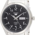 SEIKO 5 Automatic Black Arabic Dial Men's Watch SNKP21J1
