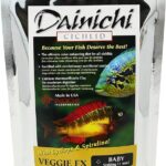 Dainichi Cichlid Food - Veggie FX (1.1 Lbs), Baby (1 mm) Sinking Pellet