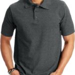 Hanes Men’s X-Temp Short Sleeve Polo Shirt, Midweight Men's Shirt