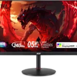 Acer 27" WQHD 240Hz 0.5ms AMD FreeSync Premium IPS Gaming Monitor (XV272U)