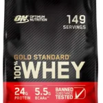 Optimum Nutrition Gold Standard 100% Whey Protein Powder, Double Rich Chocolate, 10 Pound (Packaging May Vary)