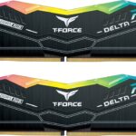 تيم جروب ذاكرة RAM دلتا RGB DDR5 32GB (2x16GB) 6000MHz PC5-48000 CL30 لجهاز كمبيوتر مكتبي 600 700 شريحة تعريف XMP 3.0 ريدي اسود - FF3D532G6000HC30DC01 من تي فورس