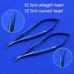 Titanium Tlloy Surgical Instruments Ophthalmic Microsurgical Dental Instruments Needle Holders + 11.5cm Scissors +Tweezers