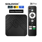 SOLOVOX Z8 Pro Android 12 Smart TV Box H618 Quad 2G 16G 4G 32G WiFi Bluetooth 5 Voice Assistant YouTube 8K Z8Pro Media Player