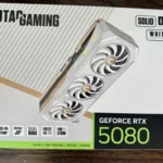 ZOTAC GAMING WHITE RTX 5080 SOLID OC Gaming Graphics Card - In Hand - Fast Ship!
