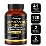 DHT Blocker Capsules- Biotin, Saw Palmetto, Beta-sitosterol - Boosts Hair Growth
