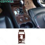 For Infiniti G25 G35 G37 2010-2013 Wood Grain Central Console Gear Shift Panel