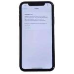 Apple iPhone 12mini 64GB Unlocked PurpleWorking Condition DISPLAY MESSAGE DEFECT