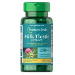 Puritan's Pride Milk Thistle Standardized 250 Mg Silymarin - 100 count