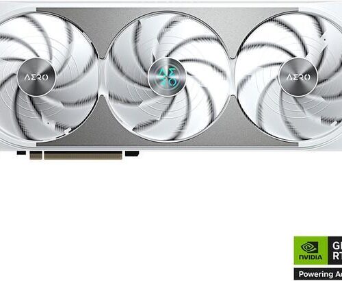 GIGABYTE AERO GeForce RTX 5070 Ti 16GB GDDR7 PCI Express 5.0 ATX Graphics Card GV-N507TAERO OC-16GD
