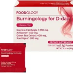 Burningology D-Day (Pack of 1, 10 Days) - Jiaogulan, Wakame Complex, Green Tea Extract, Garcinia Cambogia Supplement.