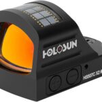 HOLOSUN HE507C-GR X2 / HS507C X2 2 MOA Dot & 32 MOA Circle Open Reflex Pistol Sight - Durable Shake-Awake Solar Failsafe Parallax-Free Aluminum Sight for Full-Sized Handguns - Green & Red Dot Options