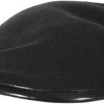 Wool British Military Berets Hat for Women and Men, Army Green/Black/Red Army Beret