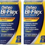 Osteo Bi-Flex Triple Strength(5) with Vitamin D Glucosamine Chondroitin Joint Health Supplement, Coated Tablets, 80 Count (Pack of 2)
