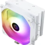 Thermalright Assassin King 120 SE White ARGB CPU Air Cooler, AK120 SE White ARB, 5 Heatpipes, TL-C12CW-S PWM Quiet Fan CPU Cooler with S-FDB Bearing, for AMD AM4/AM5/Intel LGA1700/1150/1151/1200/1851