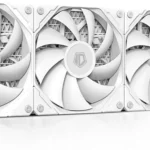 ID-COOLING FX360 PRO White Liquid CPU Cooler for Desktop - 360mm AIO Cooler, 3 x 120mm High-efficient Fans, Special CD Pattern Pump Header, Intel & AMD Compatible