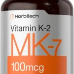 Horbäach Vitamin K2 MK7 100mcg | 250 Softgels | Non-GMO, Gluten Free Supplement