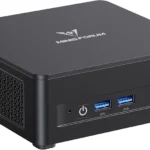 MINISFORUM UM760 Slim Mini PC, AMD Ryzen 5 7640HS Processor Mini Computer(6C/12T, Up to 5.0GHz), 16GB DDR5 RAM & 1TB PCIe 4.0 SSD, Support 8K@60Hz HDMI 2.1/USB4 Output, WIFI6E/BT5.3/Auto Power On