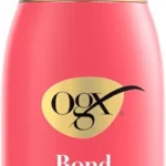 OGX Repair & Protect Bond Protein Repair 450°F Heat Protect Spray, Thermal Protection Spray for Targeted Damage Repair & Protection from Heat Damage, 6.5 fl. oz