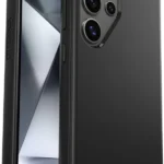 OtterBox Simetri Samsung Galaxy S24 Ultra için kılıf, darbeye dayanıklı, düşmeye dayanıklı, ince koruyucu kılıf, askeri standartlara göre 3 kat daha fazla düşme, siyah