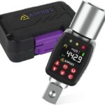 3/4" Digital Torque Adapter, 6.6-442.9 Ft.lb/9-600 Nm, Digital Torque Wrench Converter with ±1% Accuracy, Preset Value, Data Storage, Buzzer & LED Indicators for Car, Truck, Tractor