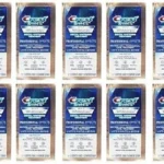 لاصقات كريست 3دي وايت لتبييض الاسنان - 10قطع