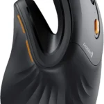 ProtoArc Ergonomic Mouse, EM11 NL Bluetooth Rechargeable Wireless Vertical Mouse, 3 Multi-Device Connectivity for Computer/PC/Laptop, 2.4GHz Optical Mice for Windows, Mac OS, Black