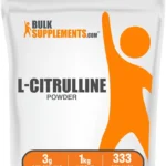 BulkSupplements.com L-Citrulline Powder - Citrulline Supplement, Nitric Oxide Supplement - Unflavored & Gluten Free - 3g per Servings, 1kg (2.2 lbs) (Pack of 1)