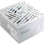 Seasonic Focus GX-850 White ATX3, 850W 80+ Gold Full-Modular, Fan Control in Fanless, Silent, Cooling Mode, 40/50 Series, 10 Year Warranty, Power Supply for Gaming, SRP-FGX851-A5A32SF.