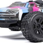 ARRMA RC Truck 1/8 KRATON 4X4 6S BLX BRUSHLESS V6 Speed Truck RTR (Lipo Battery and Charger Not Included) (Blue/Pink), ARA8608V6T2