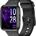 Fitness Tracker Watch, Step Tracker with Heart Rate, Blood Oxygen Sleep Monitor, 5ATM Waterproof Pedometer, Step Calorie Counter, Health Fitness Watch for Sports, Activity Tracker for Women Men