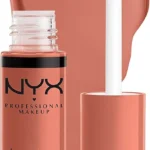 NYX PROFESSIONAL MAKEUP Butter Gloss Brown Sugar, Non-Sticky Lip Gloss - Sugar High (Peachy Light Nude)