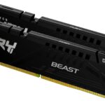 Kingston FURY Beast Black 16GB 5200MT/s DDR5 CL40 XMP 3.0 Ready Computer Memory (Kit of 2) KF552C40BBK2-16