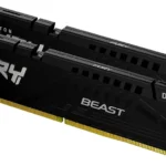Kingston FURY Beast Black 16GB 5200MT/s DDR5 CL40 XMP 3.0 Ready Computer Memory (Kit of 2) KF552C40BBK2-16