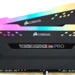CORSAIR VENGEANCE RGB PRO DDR4 RAM 16GB (2x8GB) 3600MHz CL18-22-22-42 1.35V Intel AMD Desktop Computer Memory - Black (CMW16GX4M2D3600C18)